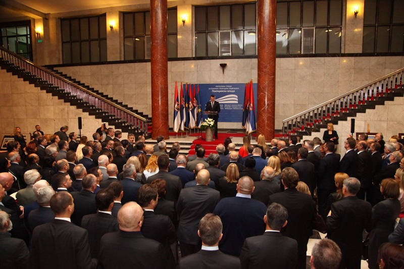 Свечаним пријемом у Покрајинској влади прослављен Дан присаједињења Војводине Србији Свечаним пријемом у Покрајинској влади прослављен Дан присаједињења Војводине Србији