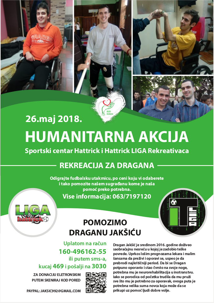 HUMANITARNA AKCIJA U HATTRICK-U HUMANITARNA AKCIJA U HATTRICK-U