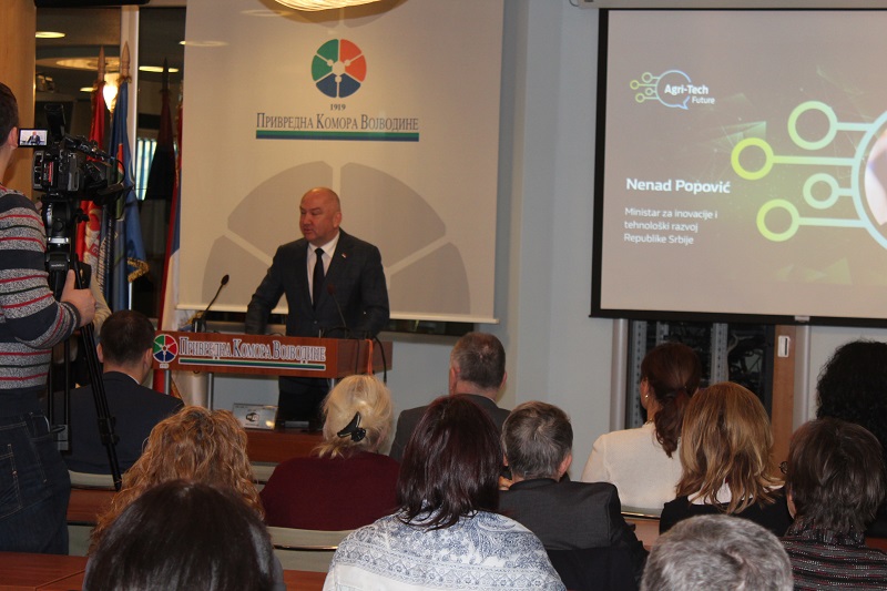 КОНФЕРЕНЦИЈА О ТЕХНОЛОШКИМ ИНОВАЦИЈАМА У ПОЉОПРИВРЕДИ „AGRI-TECH FUTURE“ У ПРИВРЕДНОЈ КОМОРИ ВОЈВОДИНЕ КОНФЕРЕНЦИЈА О ТЕХНОЛОШКИМ ИНОВАЦИЈАМА У ПОЉОПРИВРЕДИ „AGRI-TECH FUTURE“ У ПРИВРЕДНОЈ КОМОРИ ВОЈВОДИНЕ