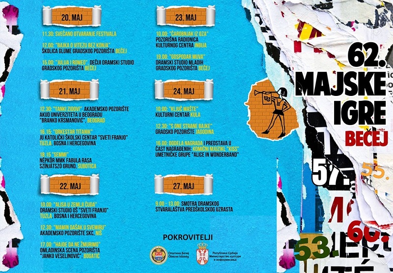 62. MAJSKE IGRE BEČEJ 62. MAJSKE IGRE BEČEJ