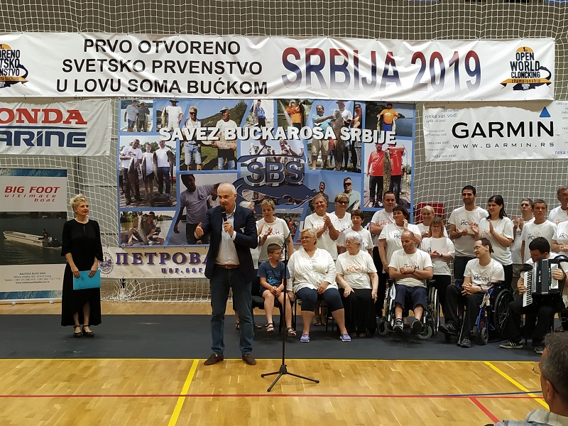 ПОЧЕЛО ПРВО СВЕТСКО ПРВЕНСТВО У ЛОВУ СОМА БУЋКОМ „СРБИЈА 2019“ ПОЧЕЛО ПРВО СВЕТСКО ПРВЕНСТВО У ЛОВУ СОМА БУЋКОМ „СРБИЈА 2019“
