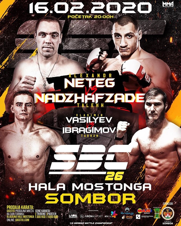 SERBIAN BATTLE CHAMPIONSHIP 26 – SOMBOR 16.02. GRADSKA HALA „MOSTONGA“ SERBIAN BATTLE CHAMPIONSHIP 26 – SOMBOR 16.02. GRADSKA HALA „MOSTONGA“