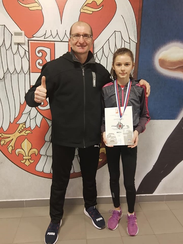 SANJA MARIĆ, VICEŠAMPIONKA OTVORENOG PRVENSTVA BEOGRADA – U 18 SANJA MARIĆ, VICEŠAMPIONKA OTVORENOG PRVENSTVA BEOGRADA – U 18