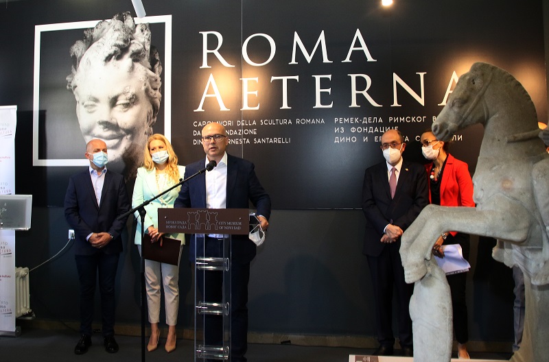 ОТВОРЕНА ИЗЛОЖБА “ROMA AETERNA“ ОТВОРЕНА ИЗЛОЖБА “ROMA AETERNA“