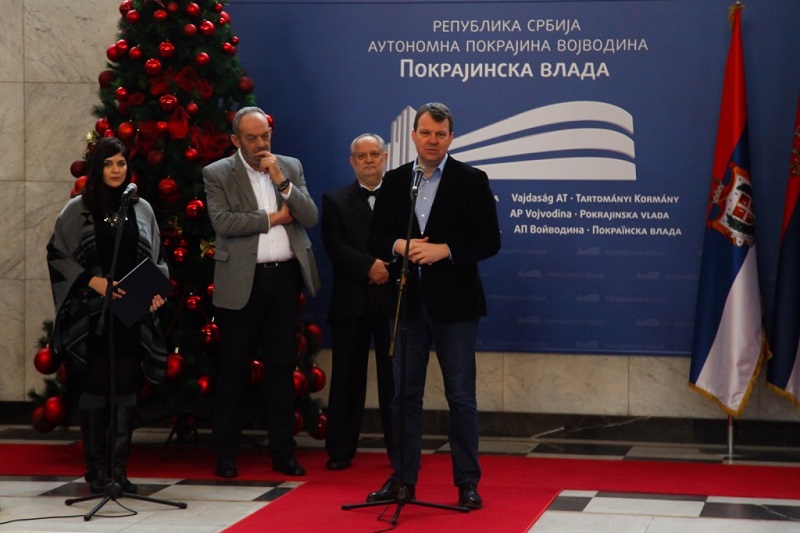 Одржан новогодишњи пријем за новинаре у Покрајинској влади Одржан новогодишњи пријем за новинаре у Покрајинској влади