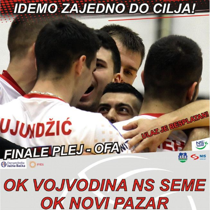 ODBOJKA: Počinje finale plej-ofa! ODBOJKA: Počinje finale plej-ofa!
