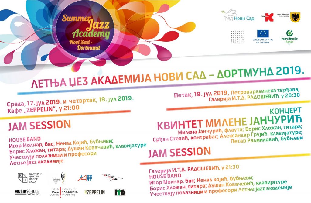 CONCERTS @ Summer Jazz Academy Novi Sad – Dortmund CONCERTS @ Summer Jazz Academy Novi Sad – Dortmund