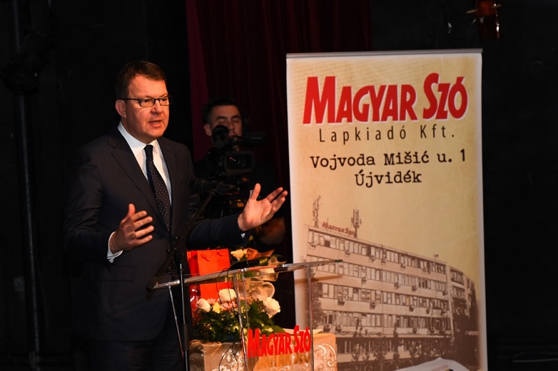 ОБЕЛЕЖЕНО 75 ГОДИНА ДНЕВНОГ ЛИСТА „МАЂАР СО“ ОБЕЛЕЖЕНО 75 ГОДИНА ДНЕВНОГ ЛИСТА „МАЂАР СО“